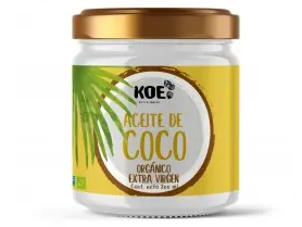 Aceite de coco organico koe