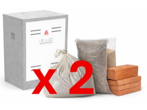 Combo x2: Casillas + Materiales (x2)