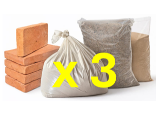 3 x Materiales complementarios