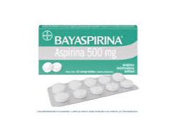 Bayaspirina 500 mg.