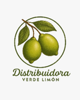 Logo de distribuidora verde limon