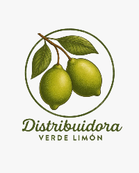 Logo distribuidora verde limon