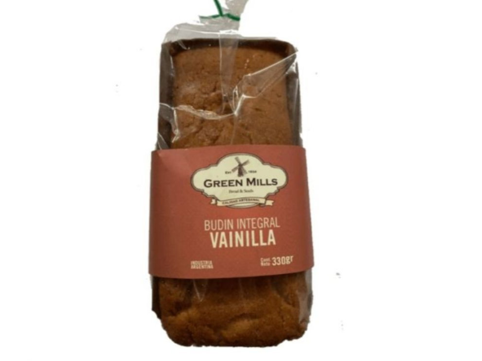 BUDIN INTEGRAL  DE VAINILLA X 330 GRS