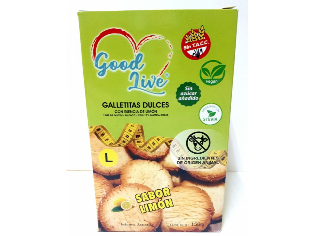 GALLETA GOOD LIVE  DE LIMON