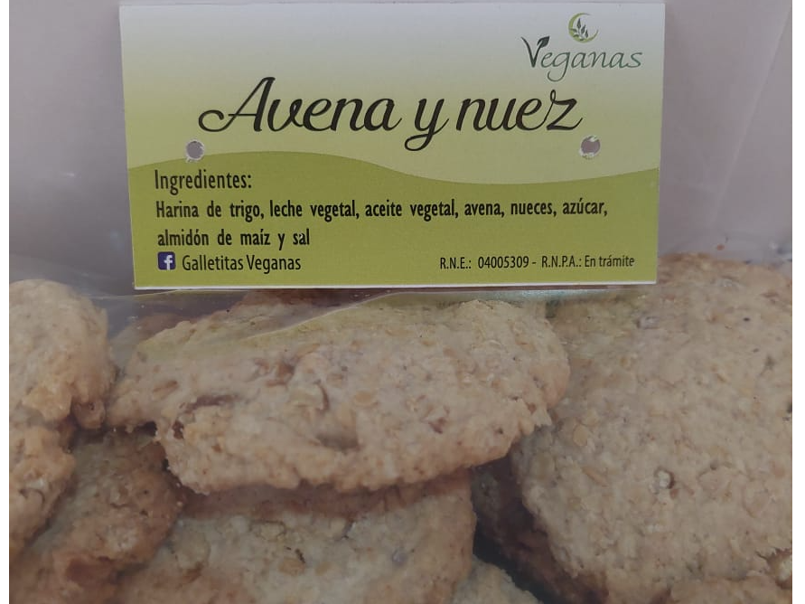 VEGANA DE AVENA Y NUEZ