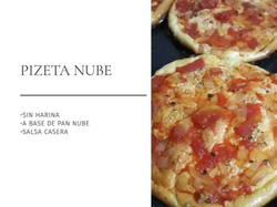 PIZZETA NUBE × 4 - SIN LACTEOS