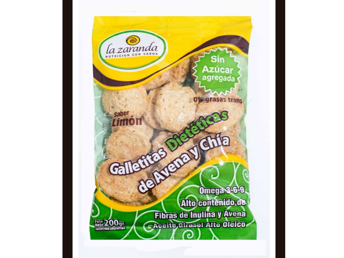 GALLETITAS SABOR LIMON SIN AZUCAR