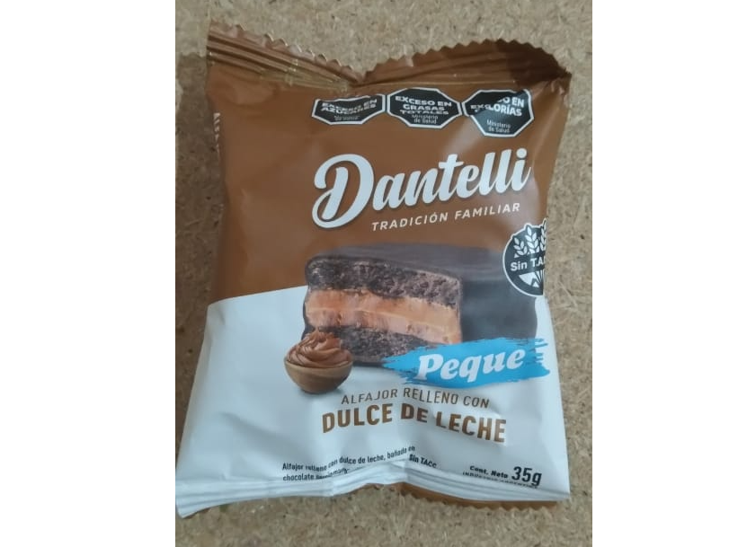 NUEVO DANTELLI PEQUE DULCE DE LECHE X 30 UNID