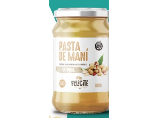 PASTA DE MANI X 370 GRS. SIN TACC
