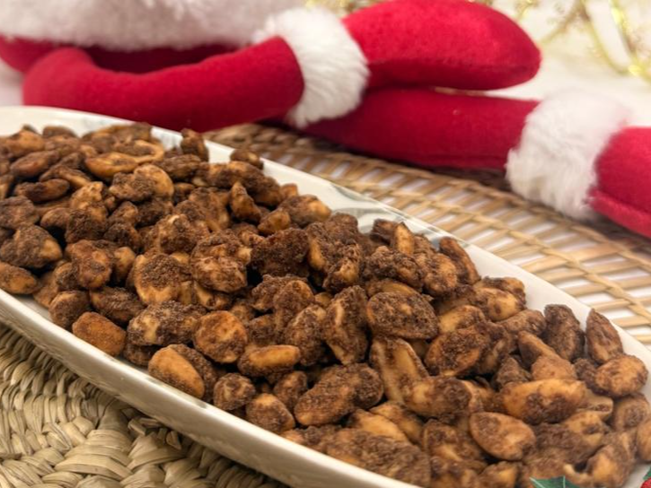 GARRAPIÑADAS DE MANI ENDULZADA CON ERITRITOL X 130 GRS