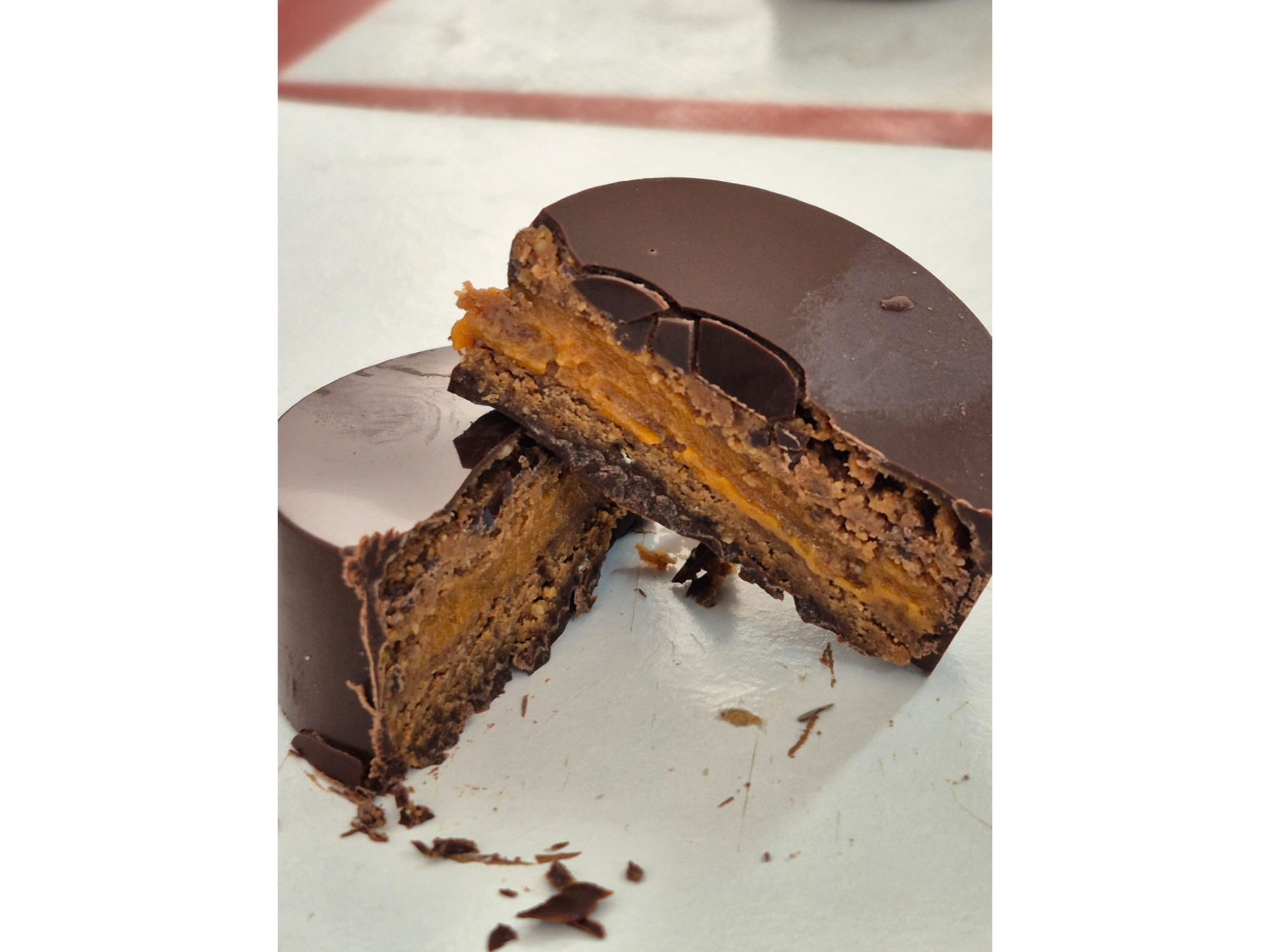 ALFAJORES DDL SIN AZUCAR  - CHOCO NEGRO- CAJA * 16UNIDADES