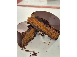 ALFAJORES DDL SIN AZUCAR  - CHOCO NEGRO- CAJA * 16UNIDADES