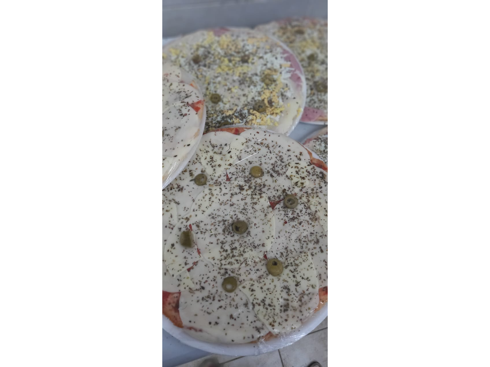 PIZZAS LISTAS SIN GLUTEN (NAPOLITANA ) x 8 porc