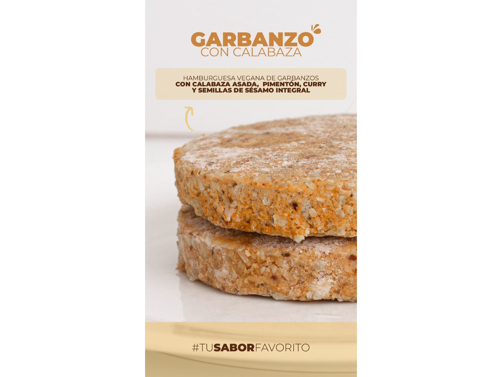 HAMBURG. GARBANZOS CON CALABAZA X 2 UNID