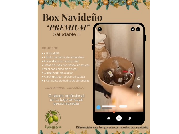 BOX NAVIDEÑOS PREMIUM - PERSONALIZADOS