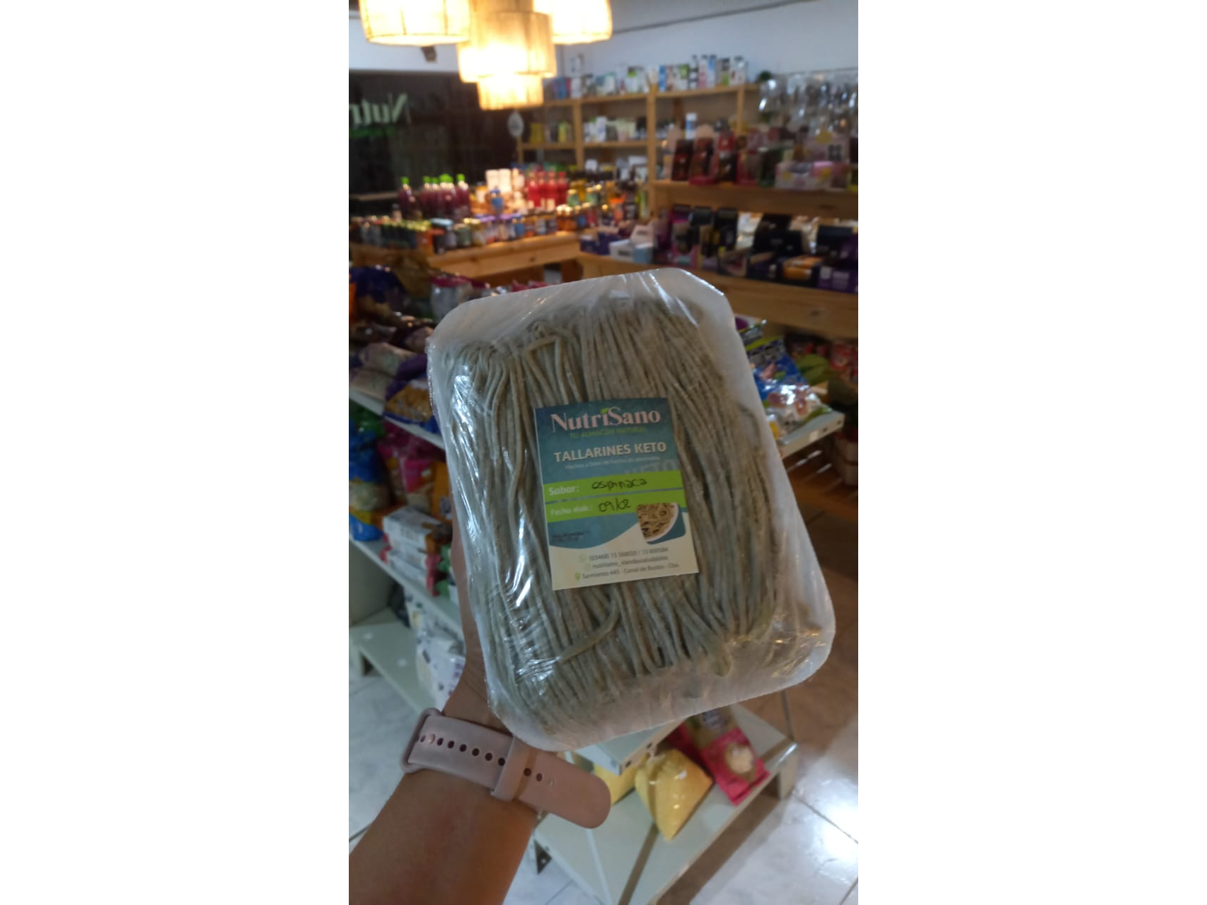 PASTAS KETO  - 100% HARINA DE ALMENDRAS