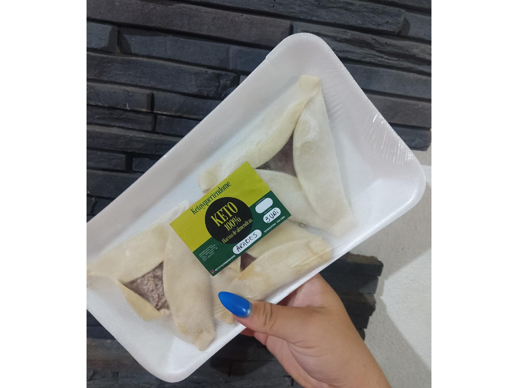 EMPANADAS ARABES X 3 UNIDADES