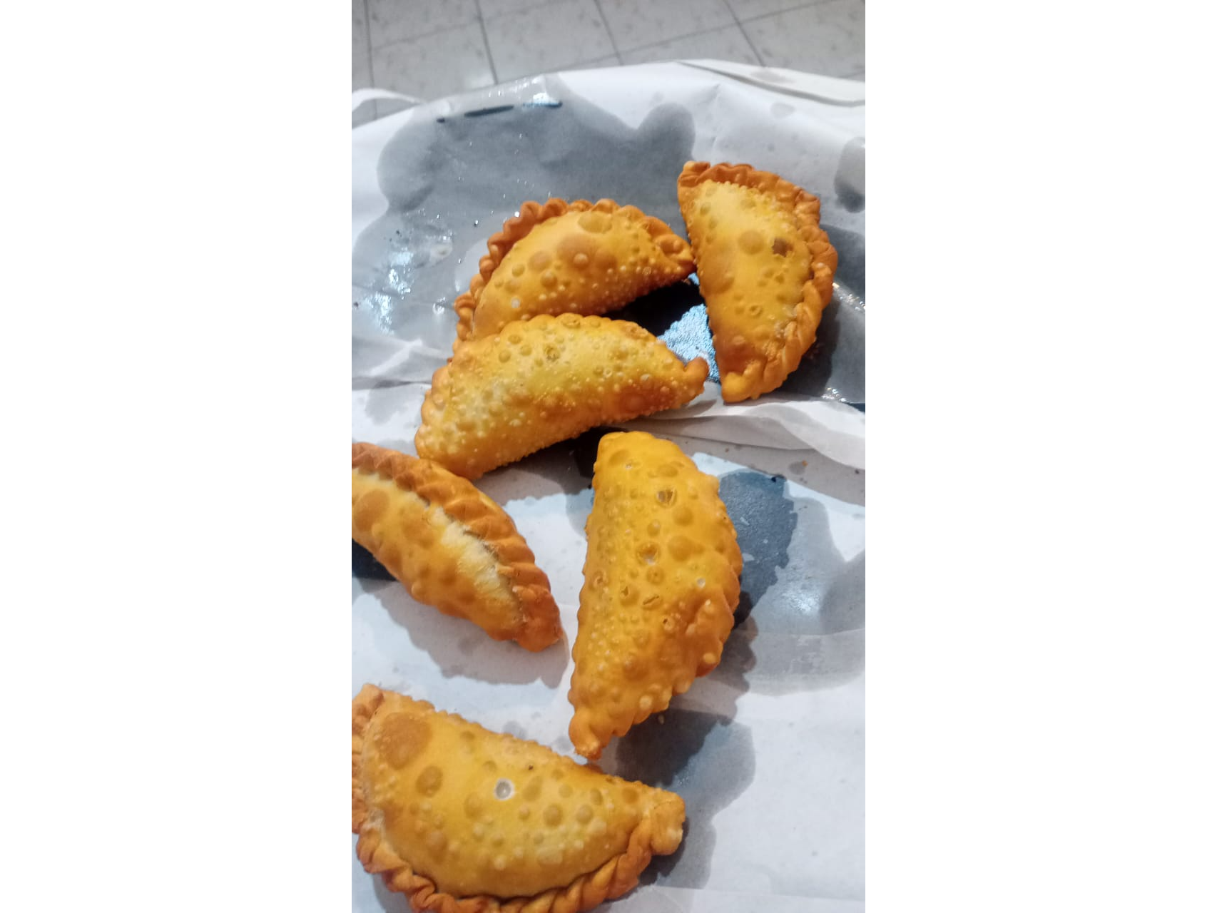 1/2 empanadas de carne
