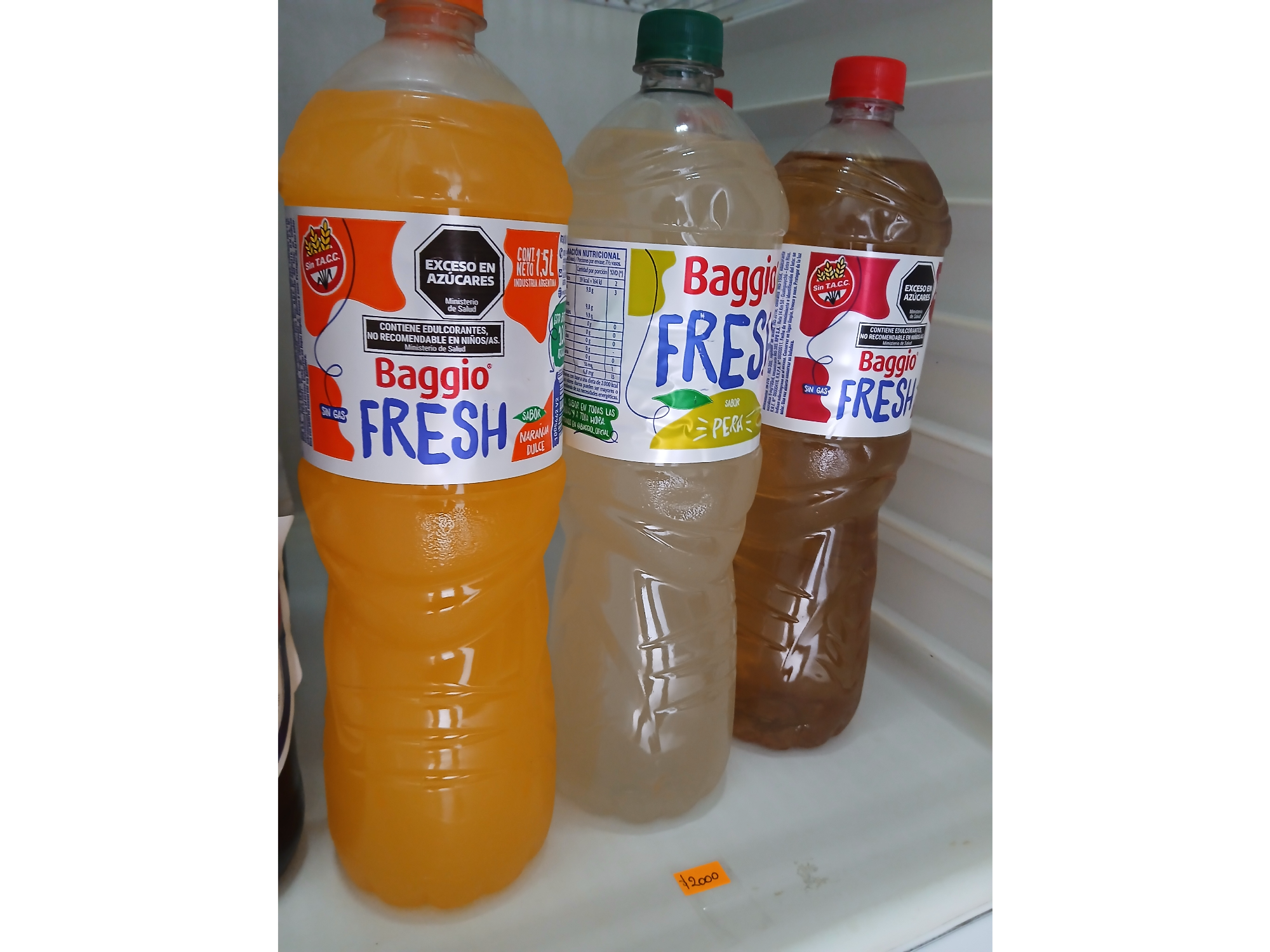 Baggio fresh 1 1/2 naranja,pera,manzana
