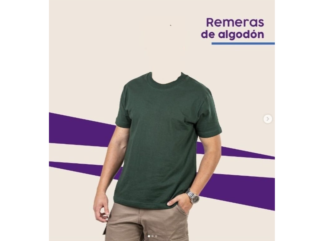 ART 901 - I REMERA VERDE INGLES