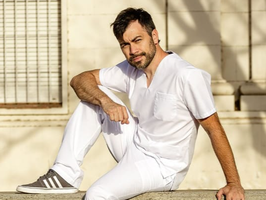 ART 087 - B  CASACA BLANCA DEL AMBO