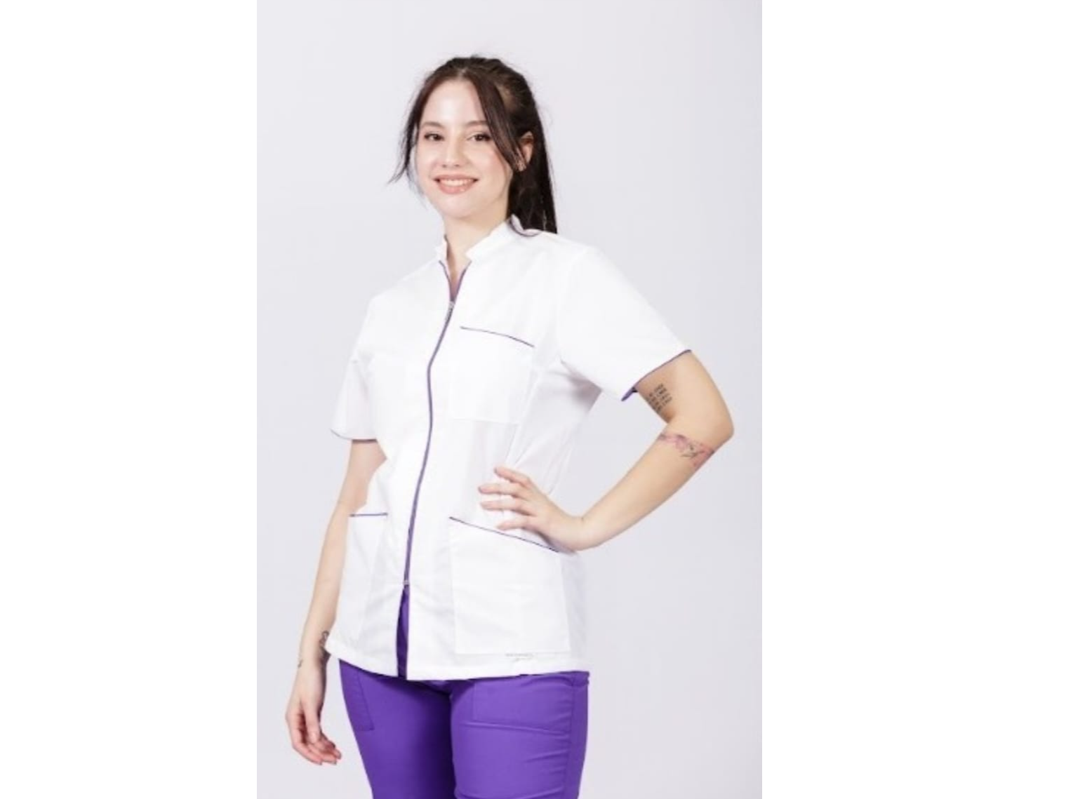 ART 851 - BOb CHAQUETA COMBINADA CON CIERRE