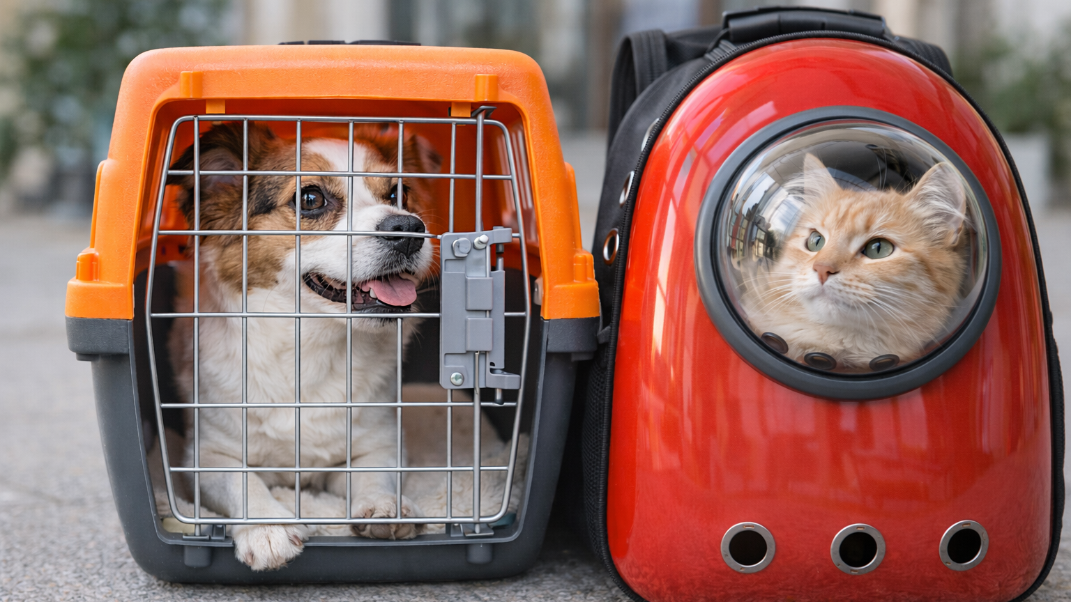 Mochilas y transportadoras