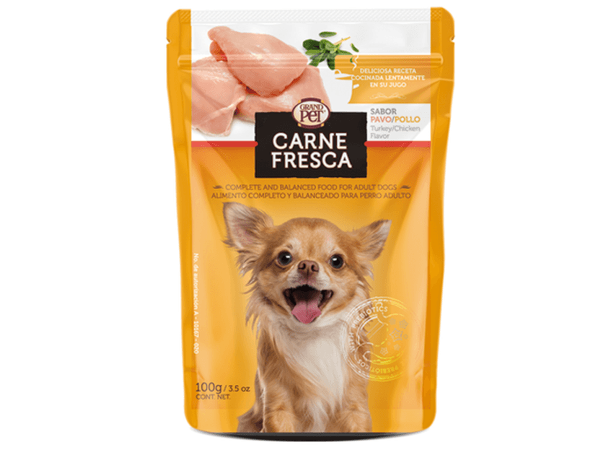 ALIMENTO HUMEDO PARA PERRO PAVO/POLLO 50573