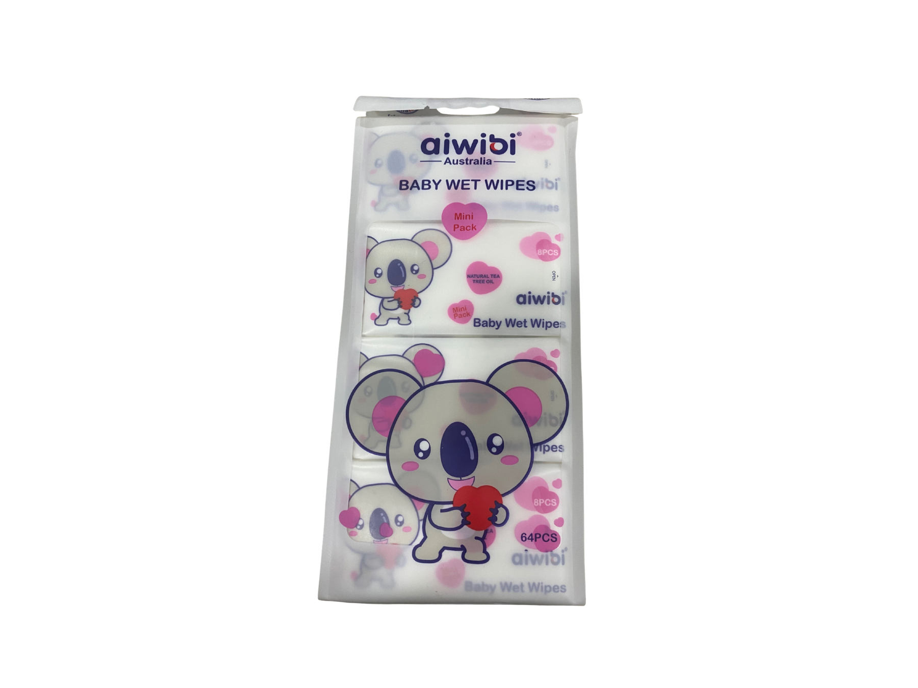 Paquete de toallitas húmedas C/8 mini pack 136720