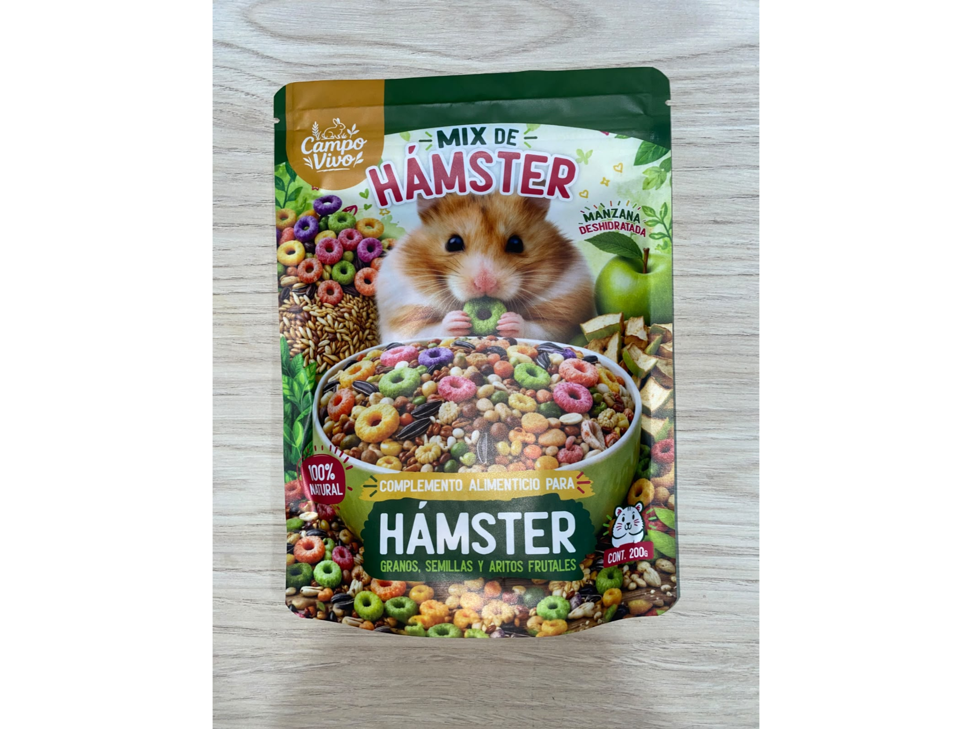 Alimento hamster mix rosa 200gr 420255