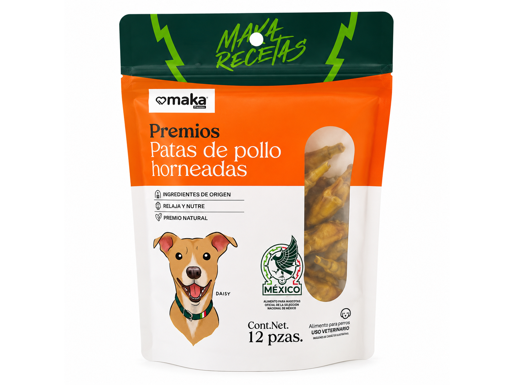 Patas de pollo horneadas 12pz maka recetas