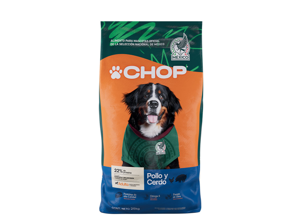Croquetas CHOP 25 kg adulto