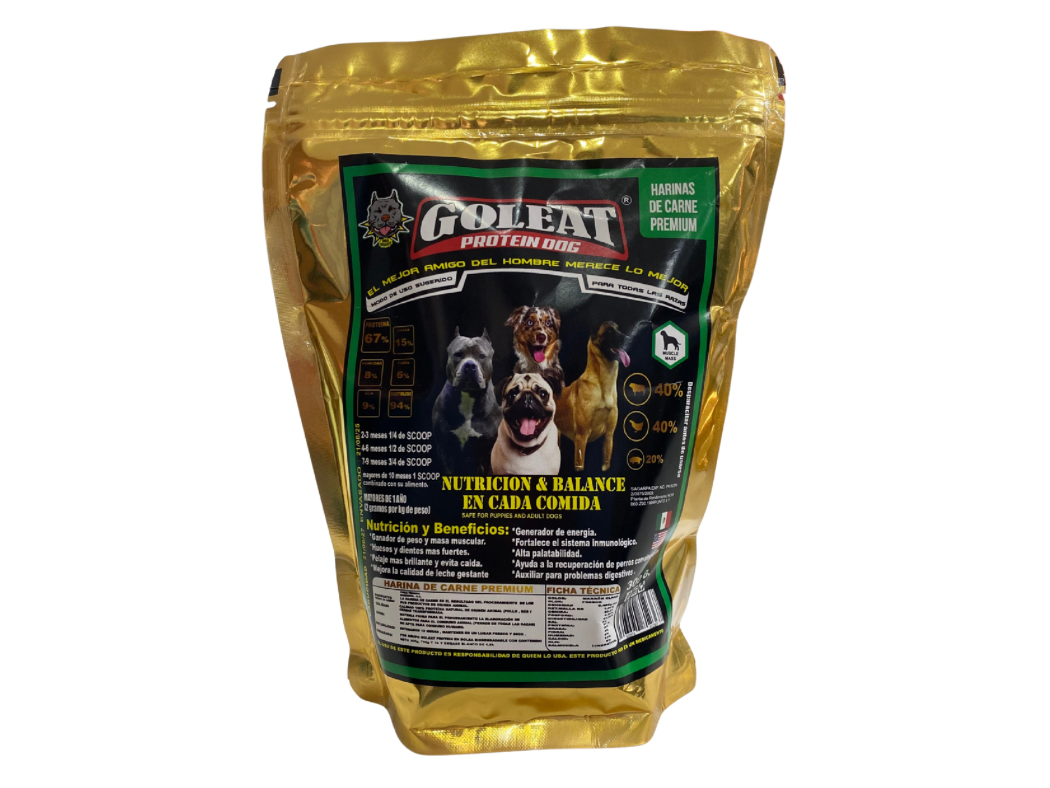 PROTEINA GOLEAT PARA PERRO 1KG PPGP1