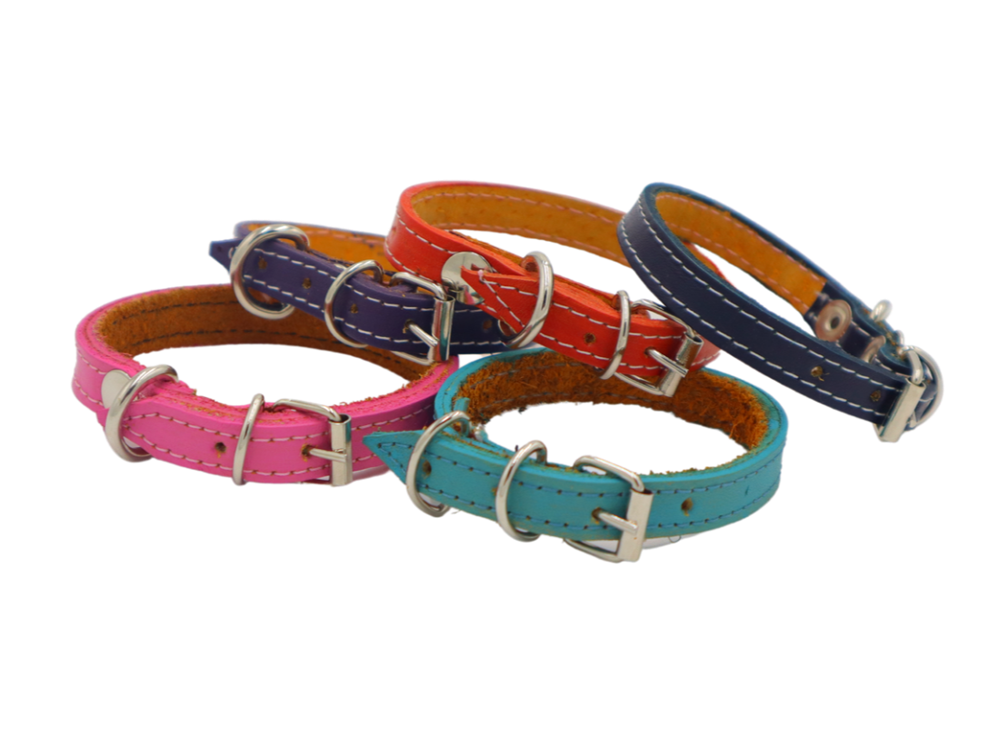 COLLAR PIEL DE COLORES