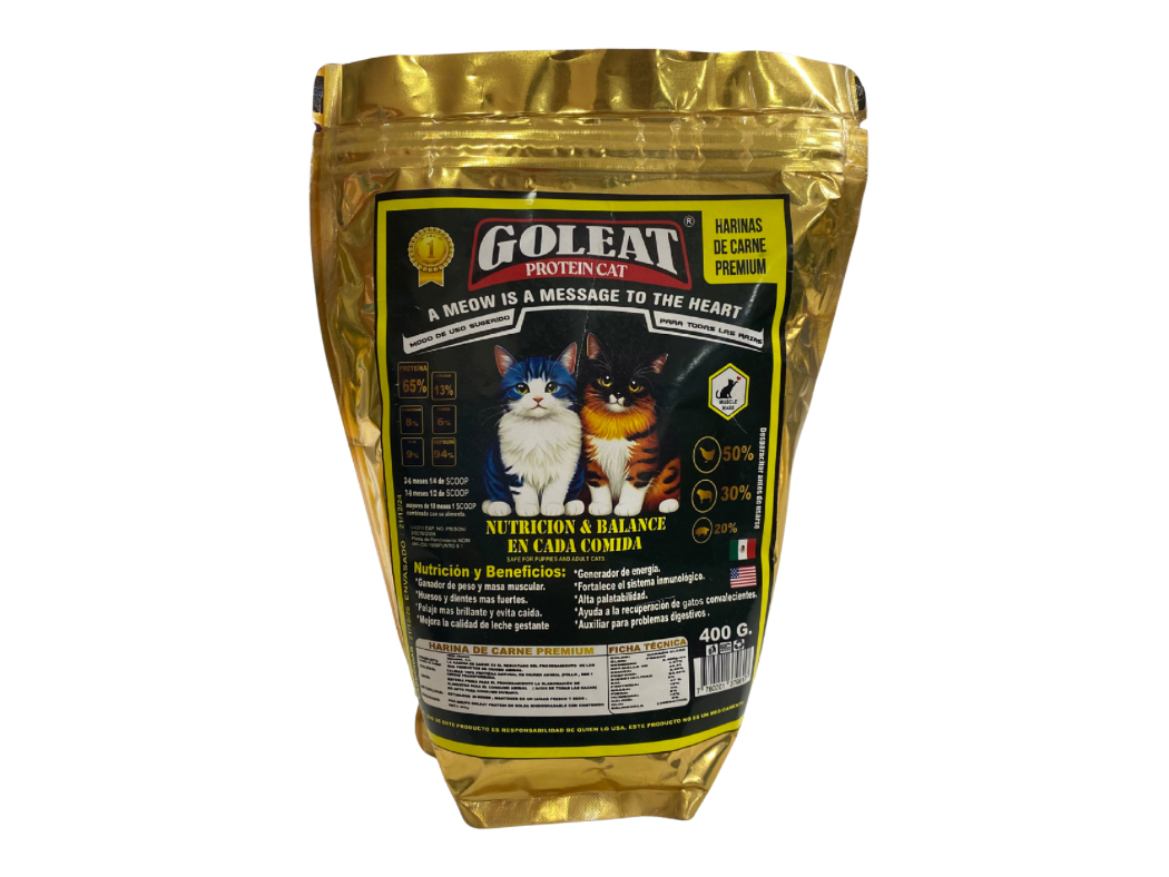 PROTEINA GOLEAT PARA GATO 400GR PPGG4