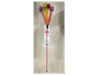 CAÑA PARA GATO MALLA CON POMPONES COLORES 20464