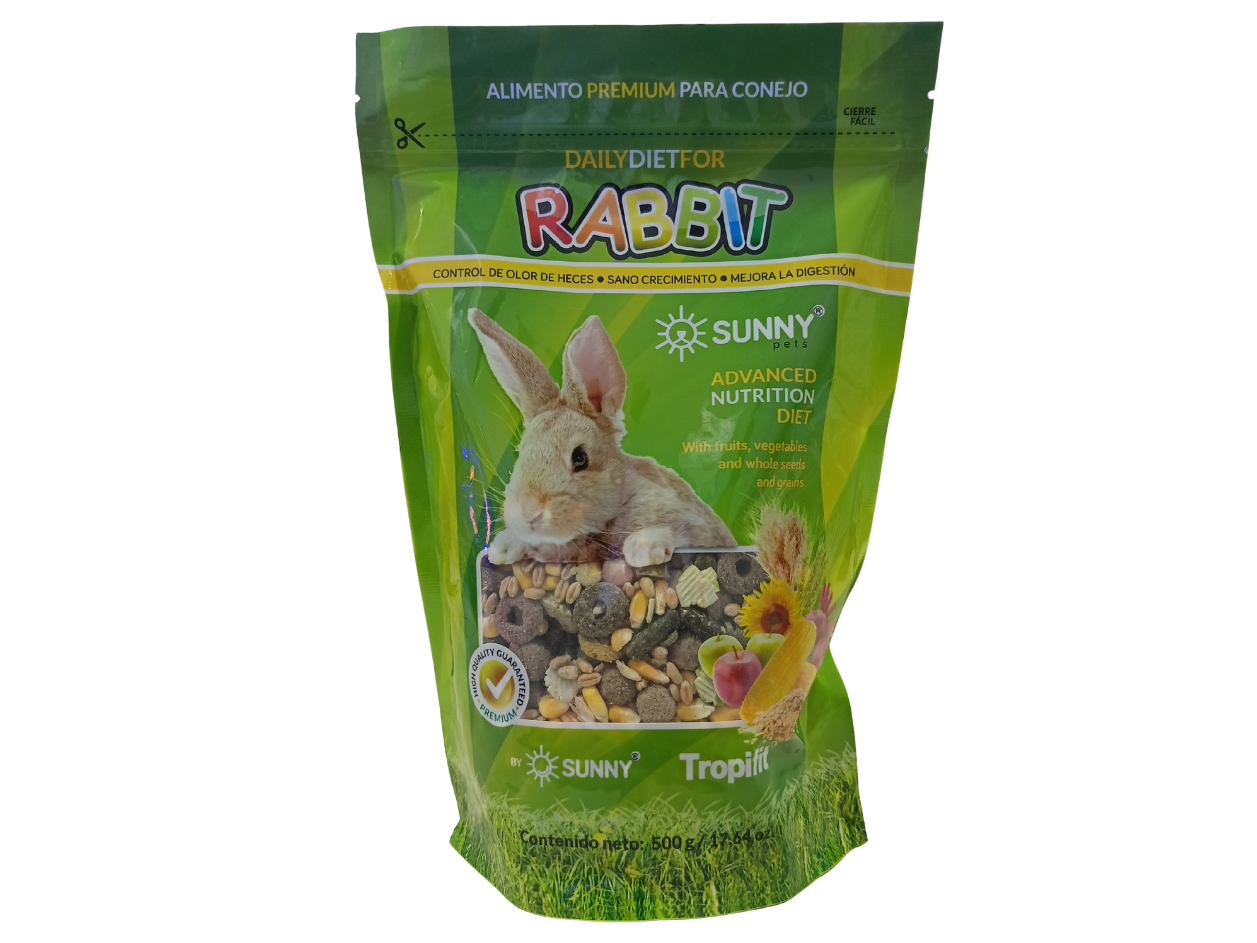 ALIMENTO PREMIUM PARA CONEJO 500 gr TP3745