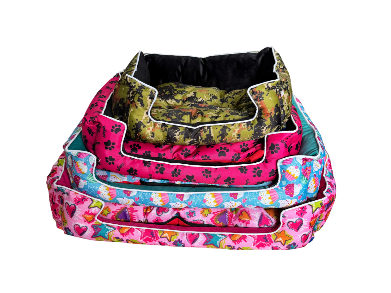 CAMA RECTANGULAR MURANO  JGO 4 pz