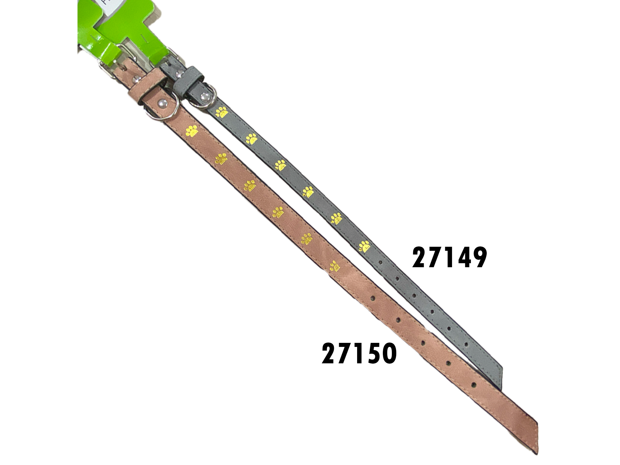 COLLAR VINIL DISEÑO HUELLAS