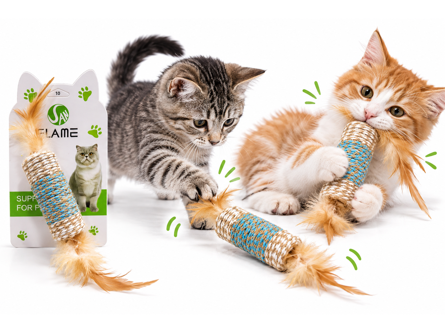 Juguete lasso gato 27674