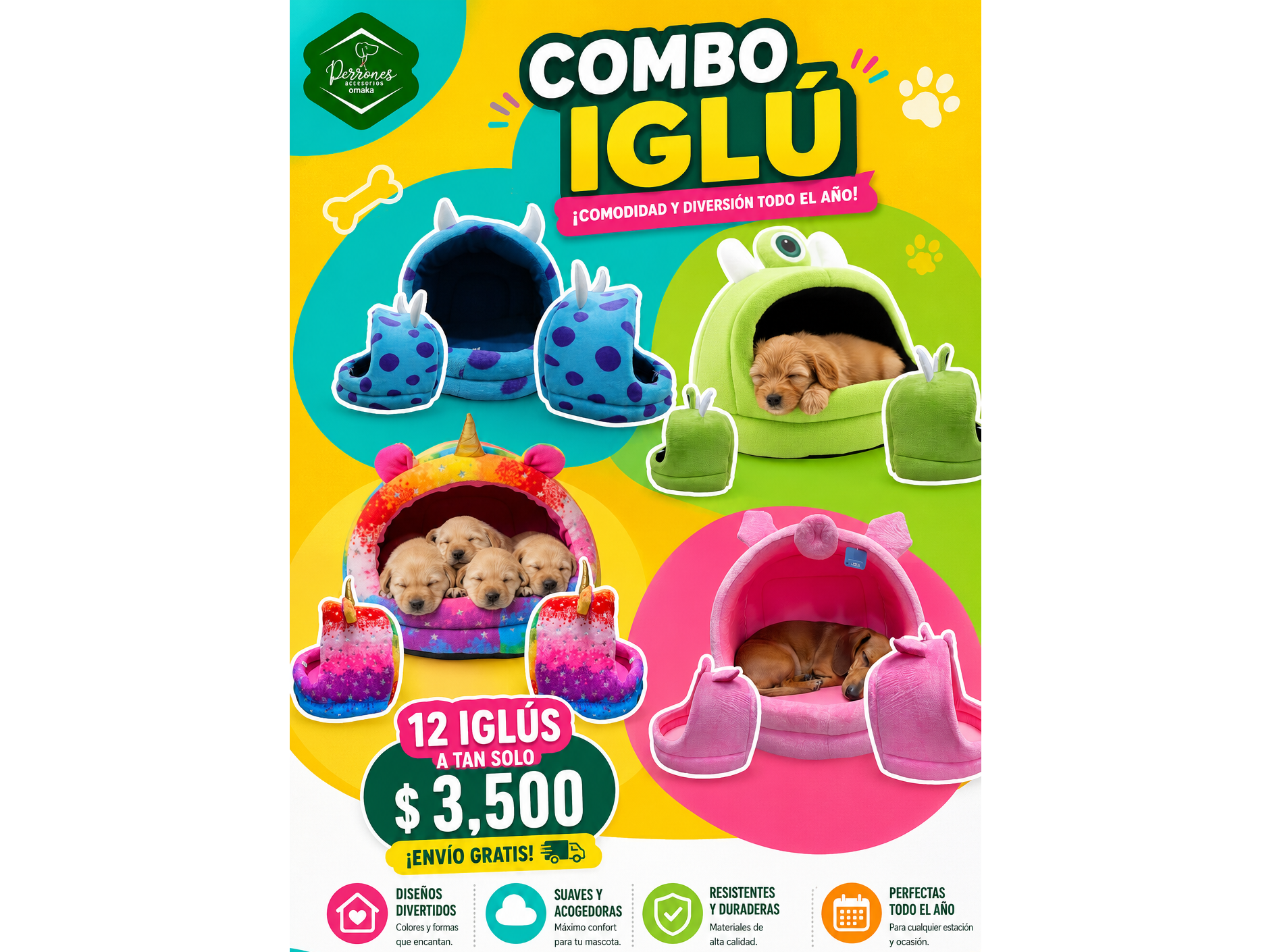 Combo Iglú 12 pz