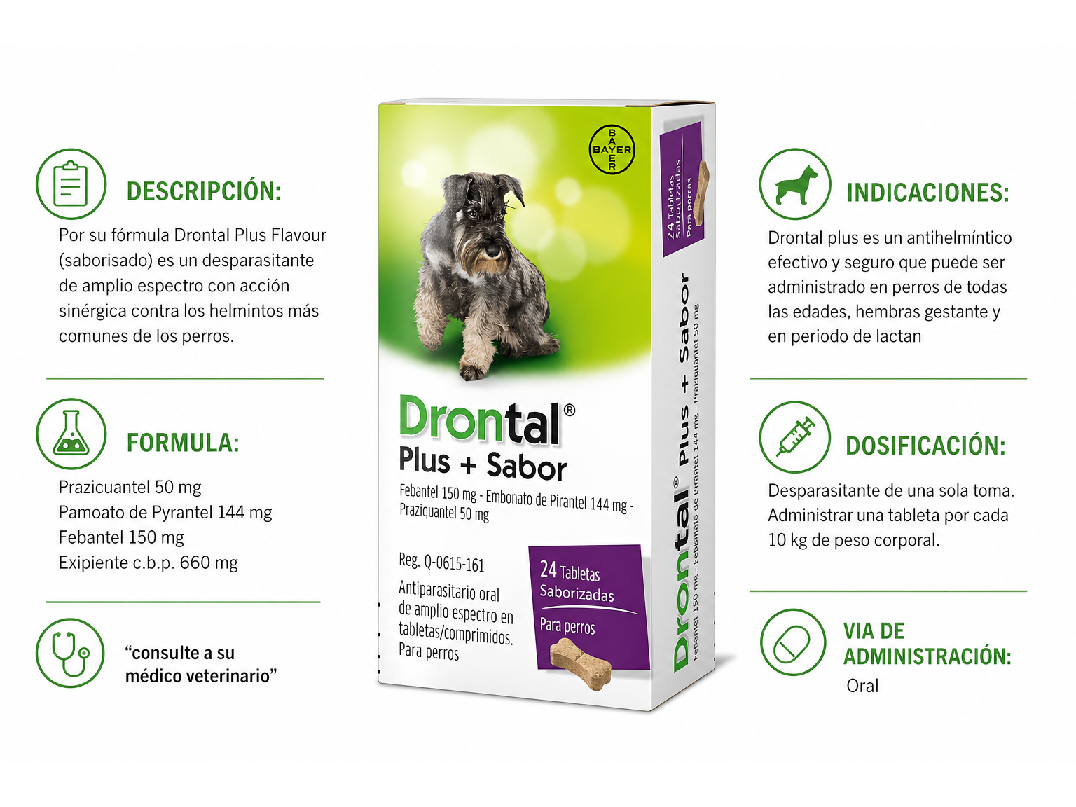 Drontal tasty tabletas para perro 10 kg