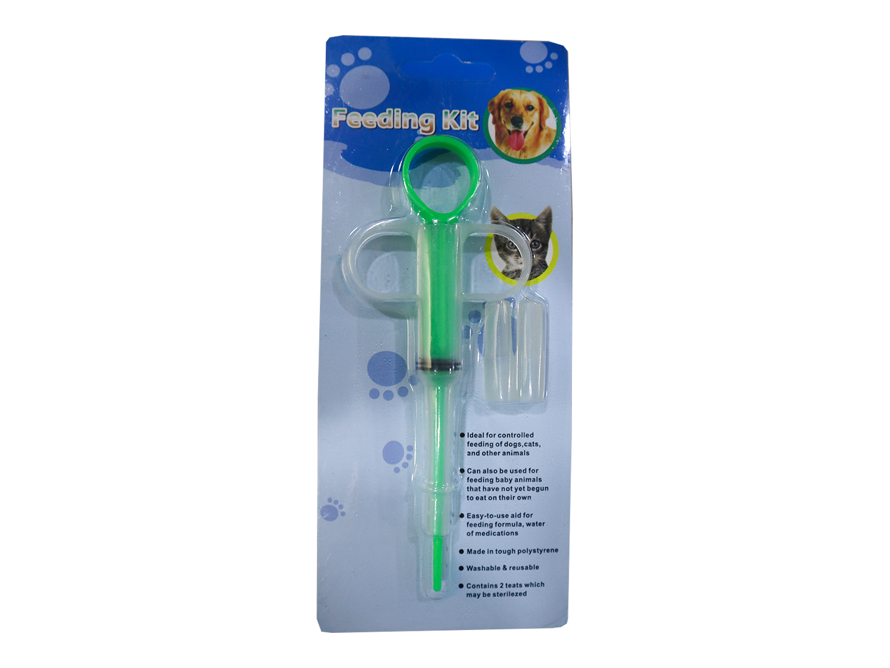 JERINGA ALIMENTADOR DE MEDICAMENTOS Y LIQUIDOS PARA MASCOTAS 1754