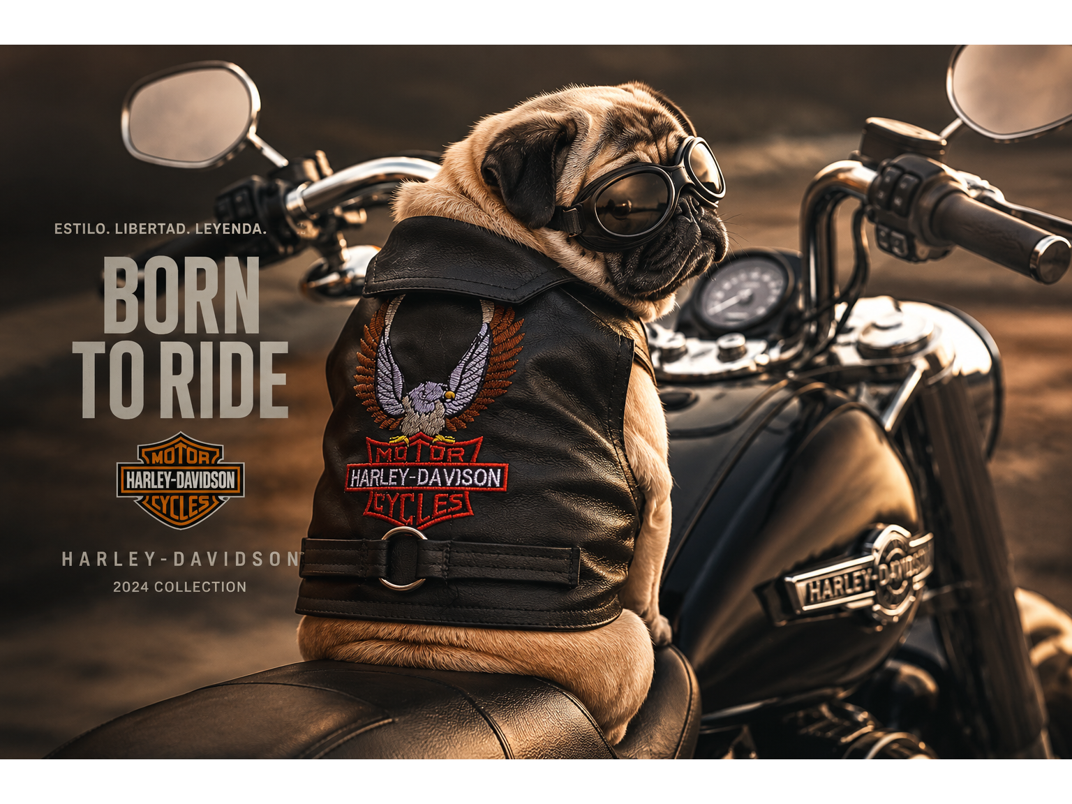 Chaleco Harley - 6pz