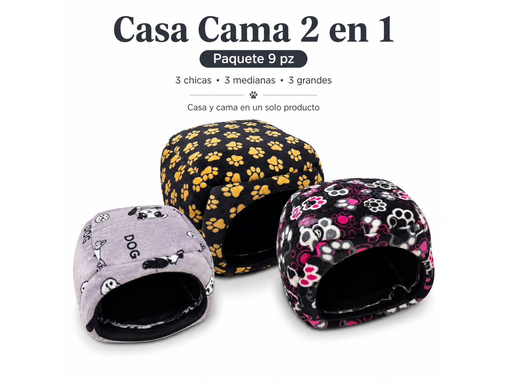 CASA CAMA JUEGO 3 PZ