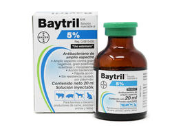 Baytril inyectable 5%