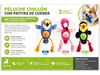 JUGUETE PELUCHE PAJARITOS DE TELA CON SONIDO -27635