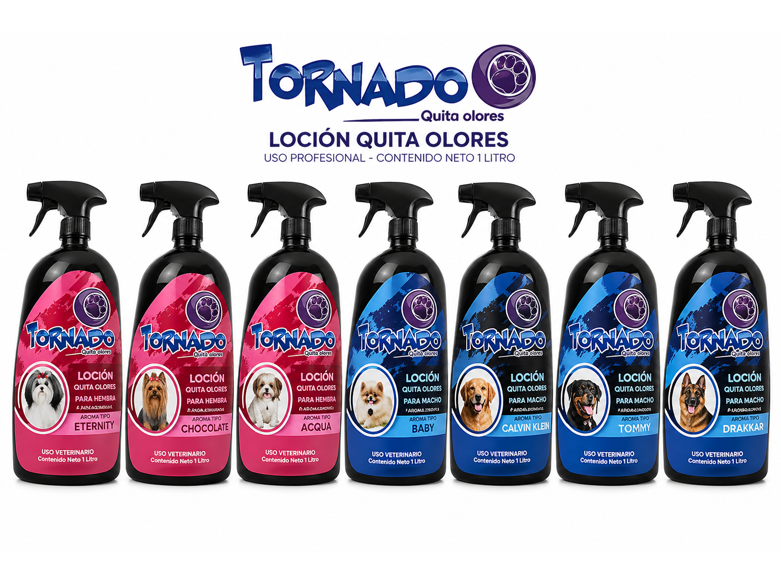 LOCION TORNADO 1 LITRO PARA ESTETICA