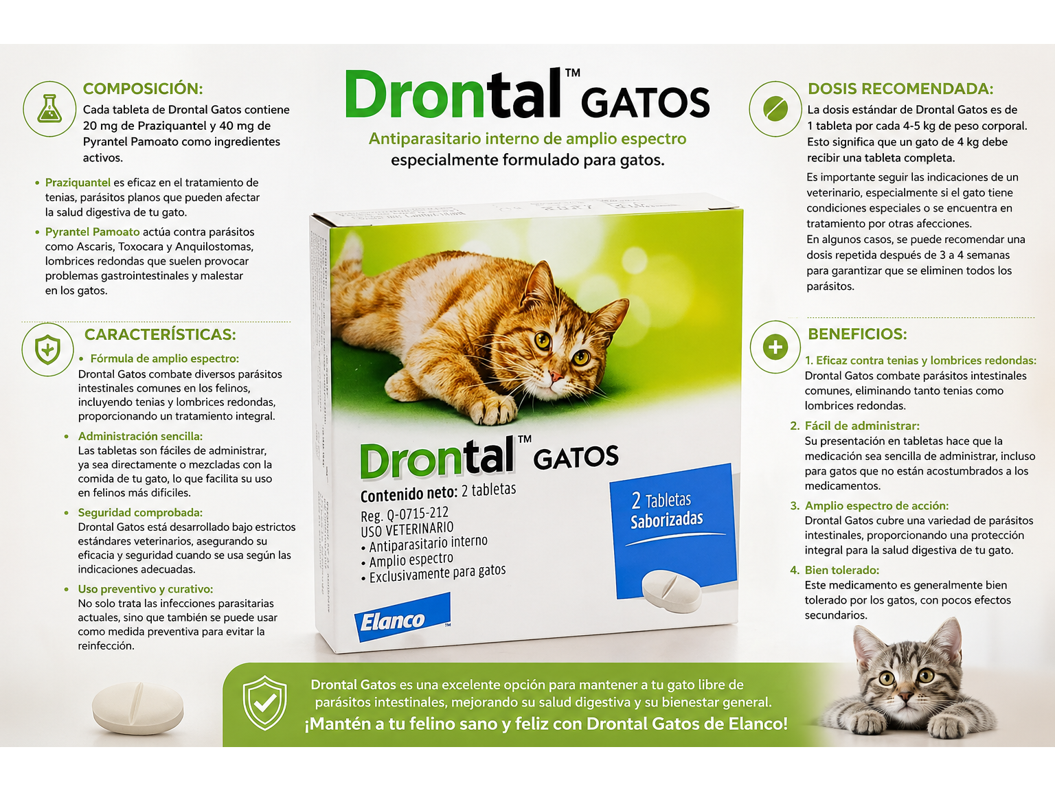 Drontal cat ellipsoid
