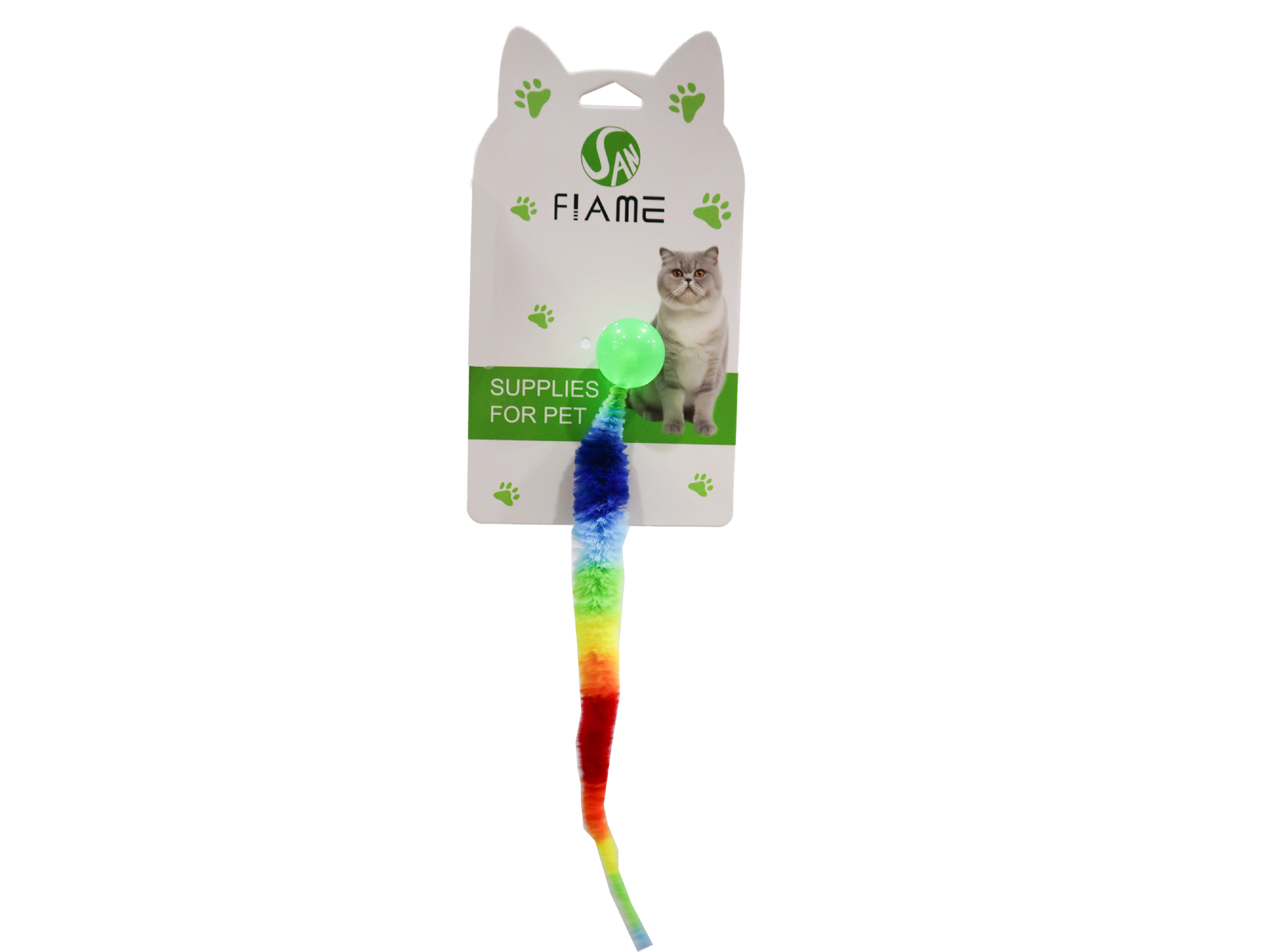 Oruga saltarina para gato 28003